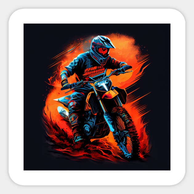 Motorcross Sticker by FA_Store